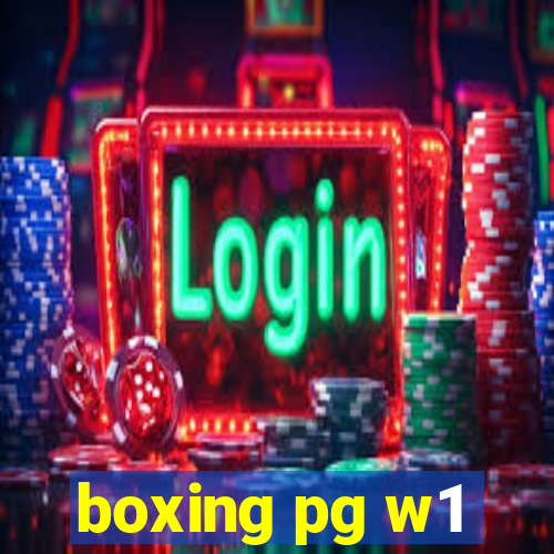 boxing pg w1